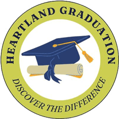 A picture of the heartland graduation logo.