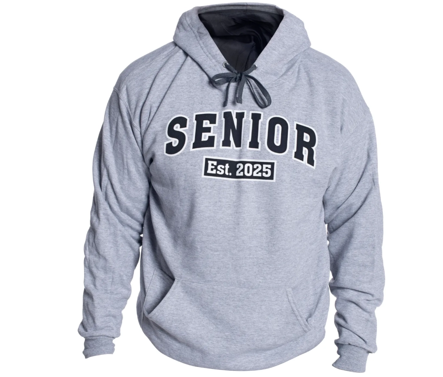 A hoodie with the word senior on it.