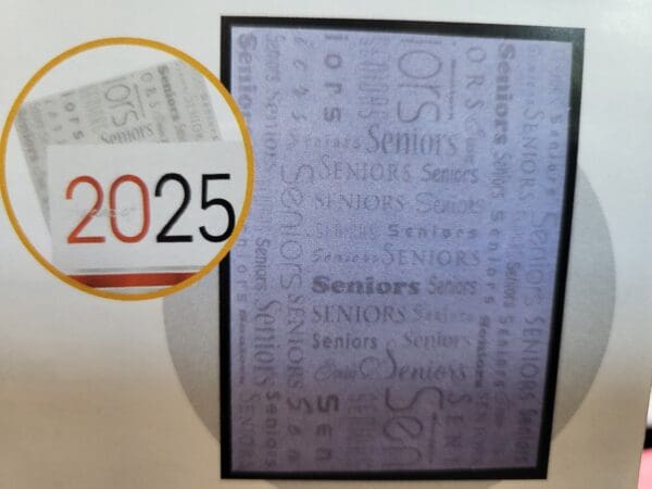 2025 Senior Class design.