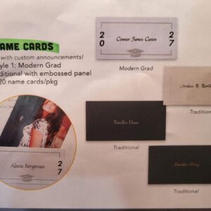 Traditional Name Cards