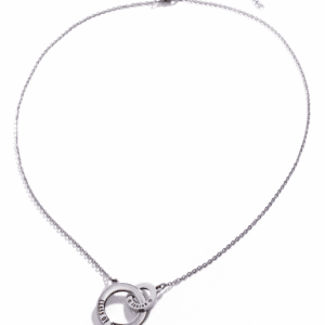 Silver Circles Necklace